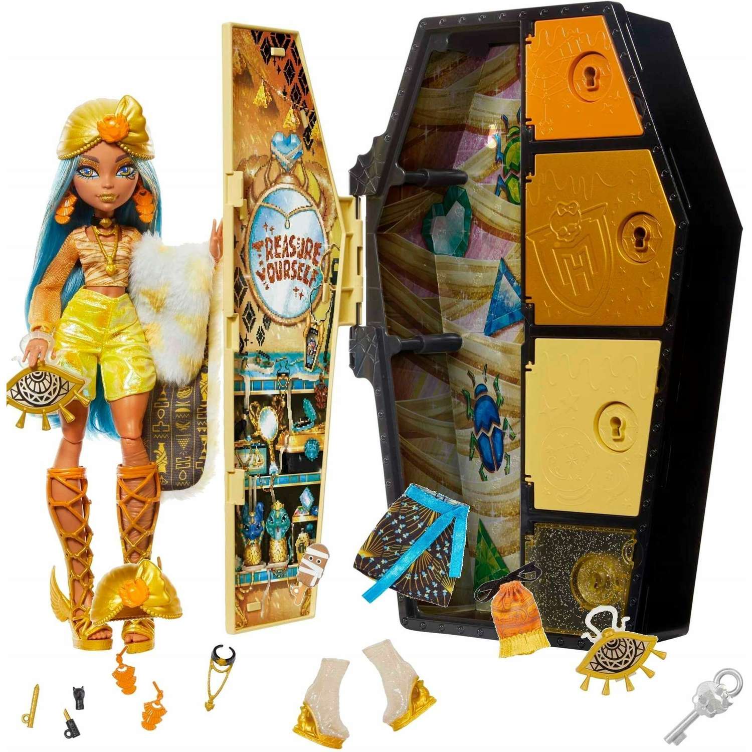 Кукла модельная Monster High HNF76 - фото 1