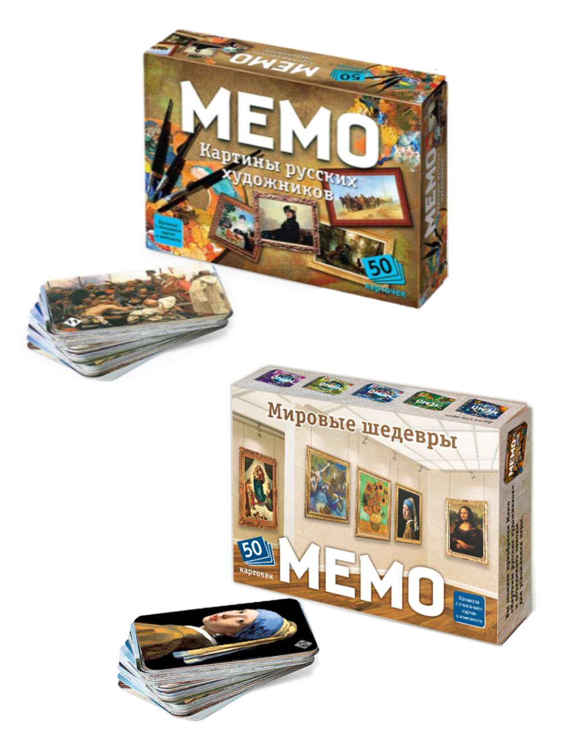 Настольная игра Нескучные игры Мемо - фото 1