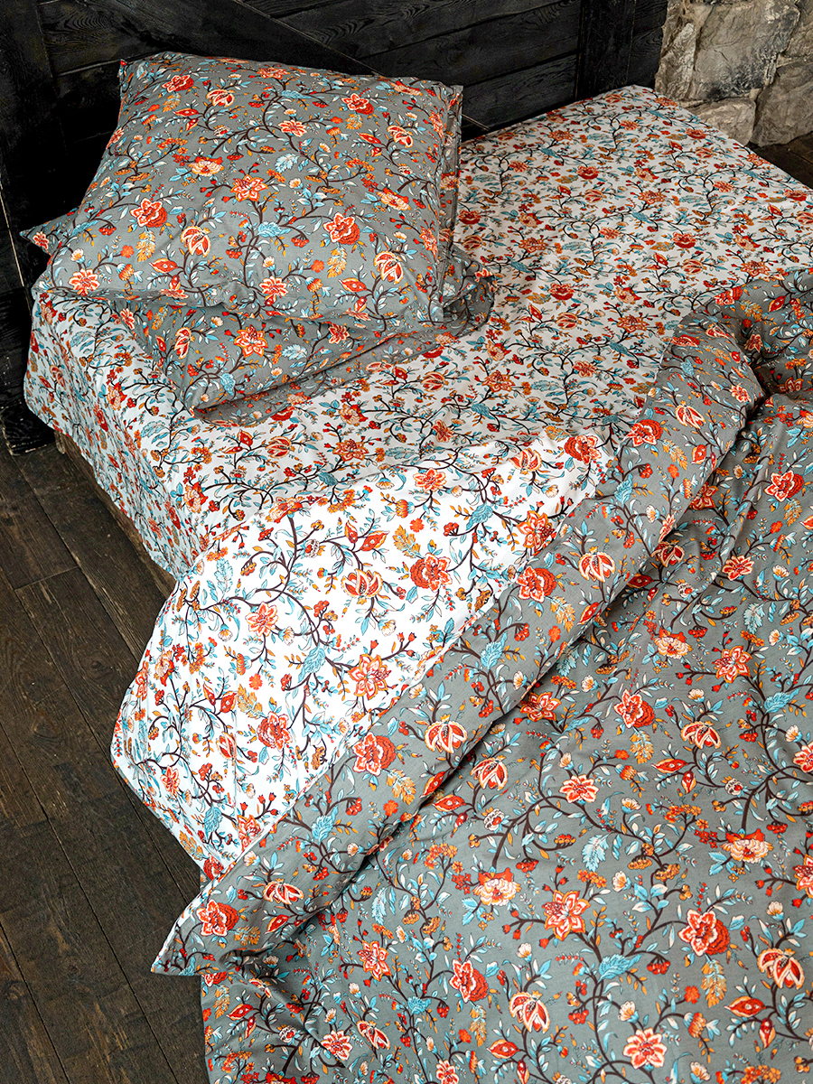 Комплект постельного белья BRAVO Лиода полутораспальный 4 предм. - фото 7