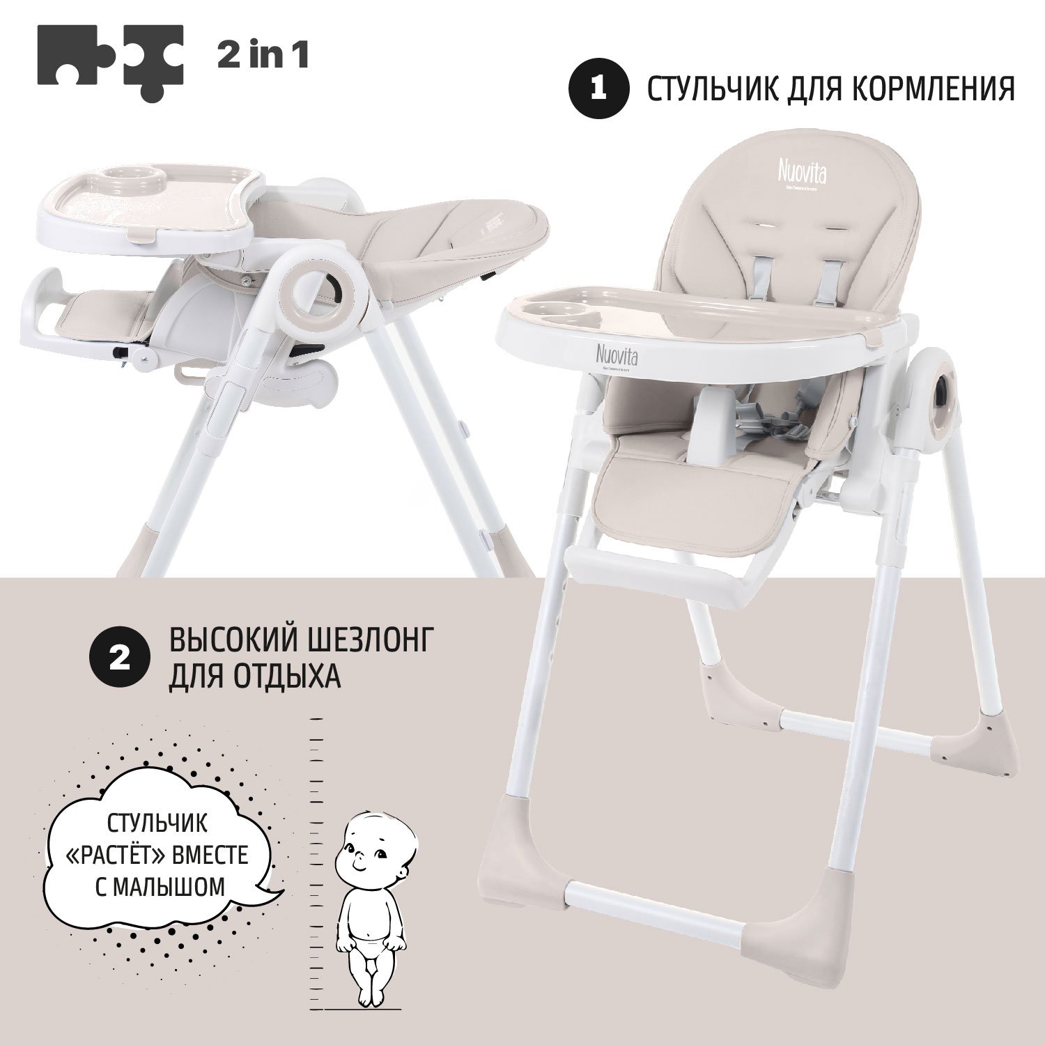 Стульчик для кормления Nuovita Lembo - фото 2