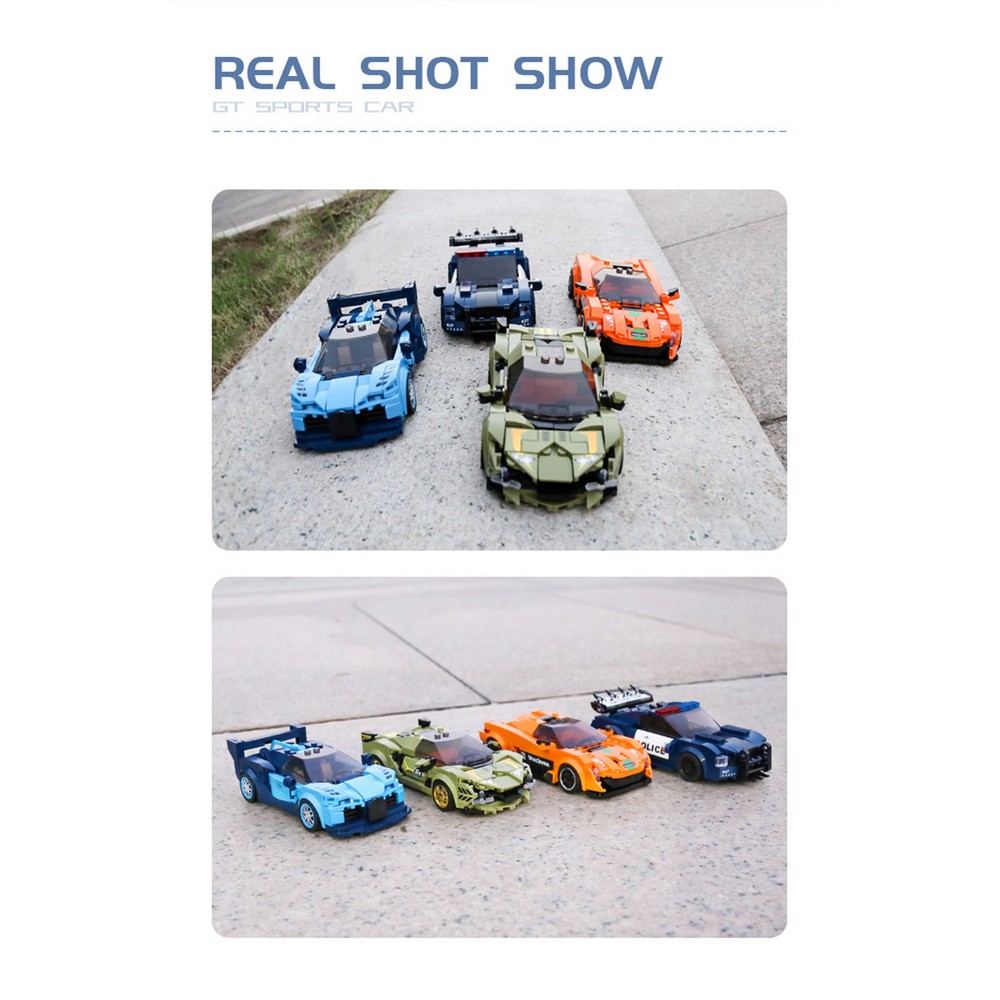 Конструктор Mould King Porsche 918 блочный - фото 10