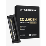 Коллаген морской порошок UltraBalance низкомолекулярный Collagen Tripeptide БАД 30саше с витамином С и гиалуроновой кислотой