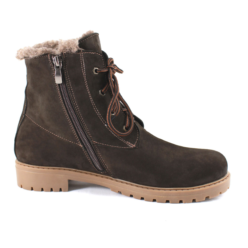 Ботинки Europen 1800Ш-СВ EUROPEN Ботинки для девочки,темно-коричневый нубук - фото 2