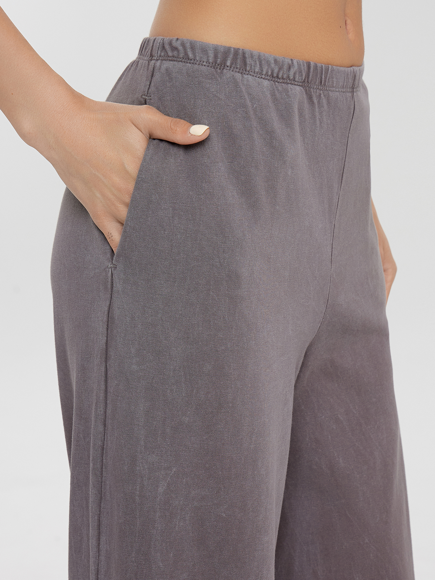 Брюки Mark Formelle (Марк Формэль) 182557/серый acid wash - фото 5