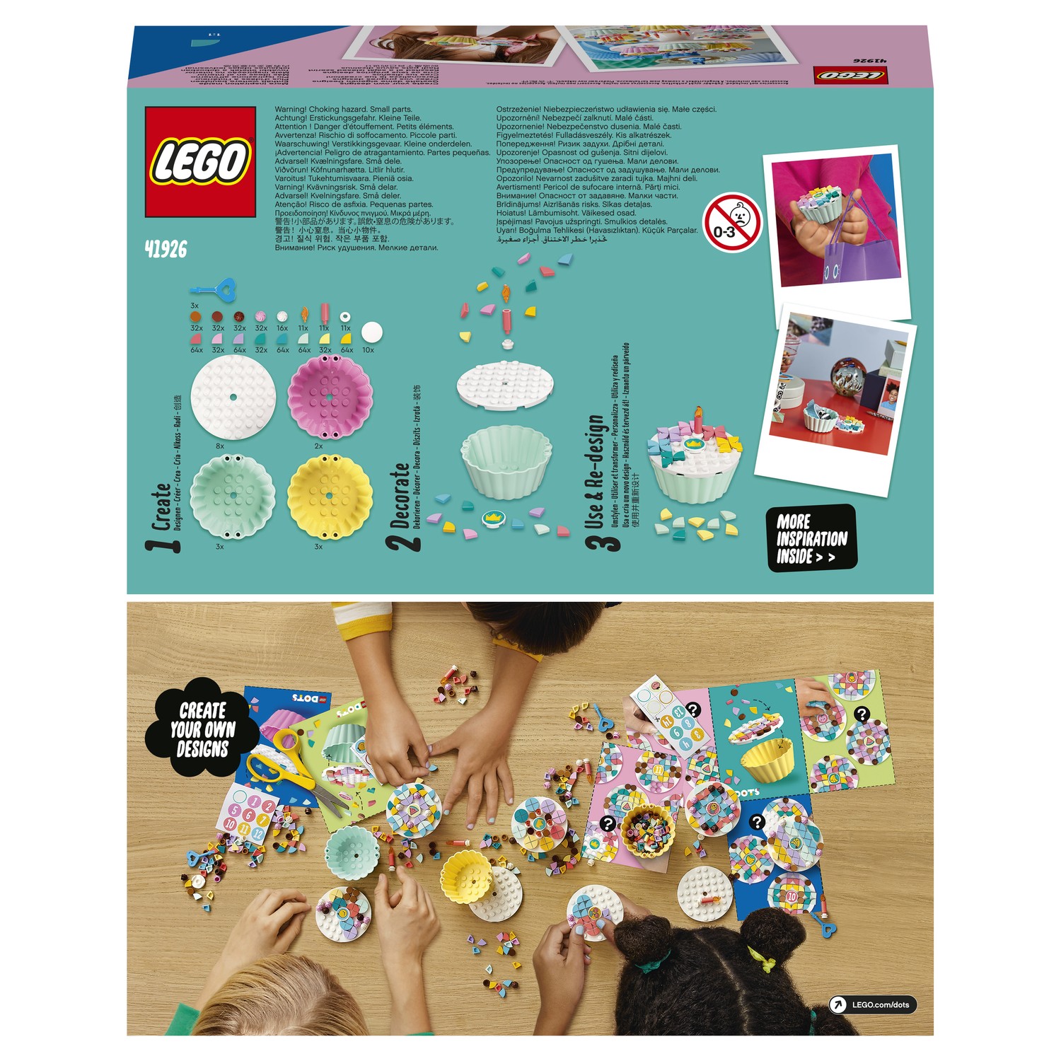 Конструктор LEGO DOTS Креативный набор для праздника - фото 3