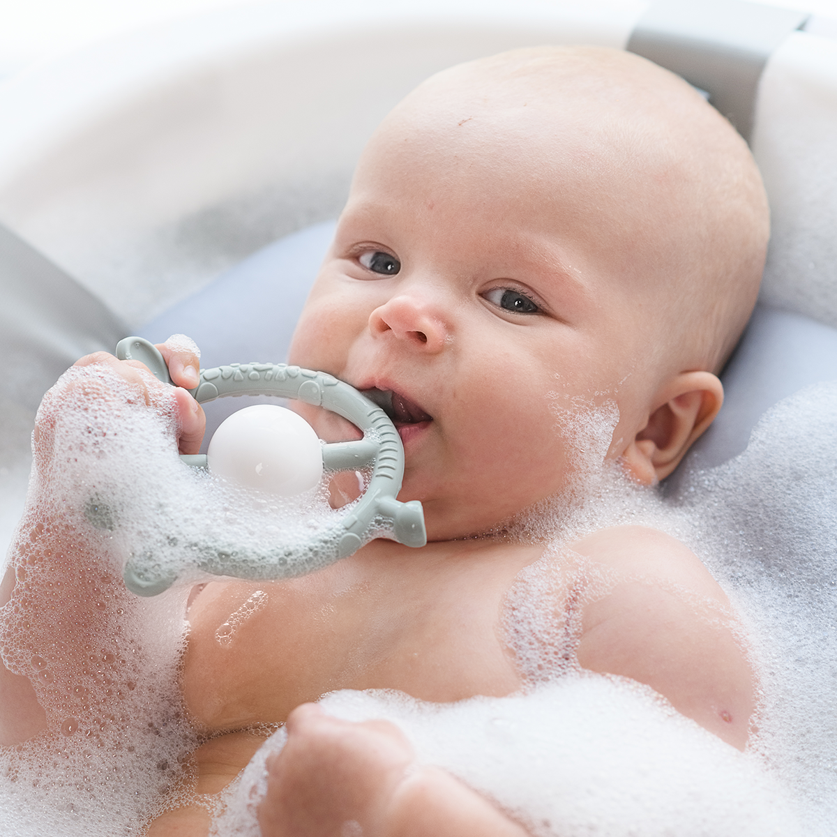 Ванночка Miyoumi с матрасиком, складная зеленый - фото 17