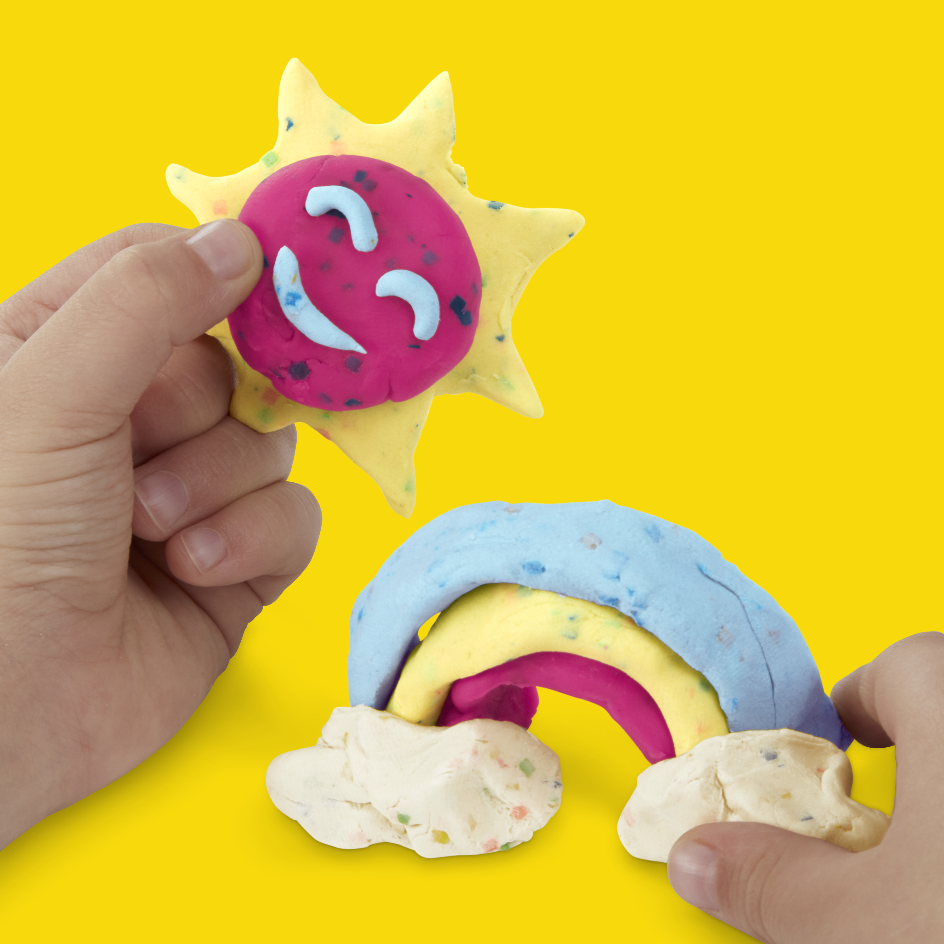 Масса для лепки Hasbro Play Doh Конфетти 4шт - фото 4