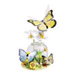 Конструктор SLUBAN Цветы в вазе с бабочками 323 дет.