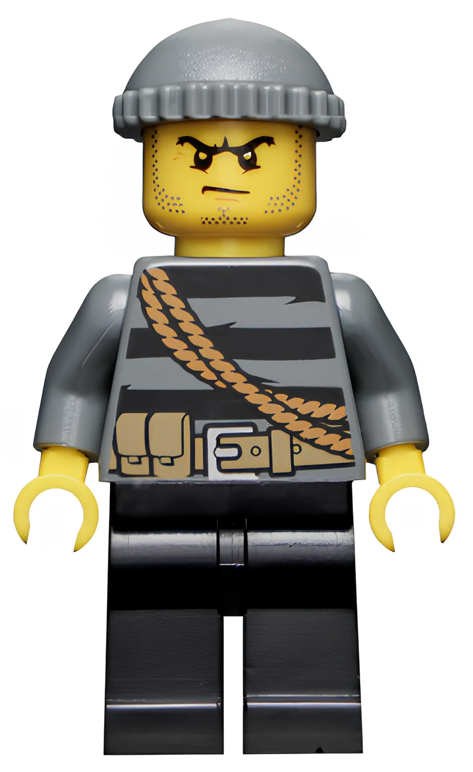 Изображение товара Фигурка LEGO Police City Грабитель вязаная шапочка 4 детали Изображение товара Фигурка LEGO Police City Грабитель вязаная шапочка 4 детали