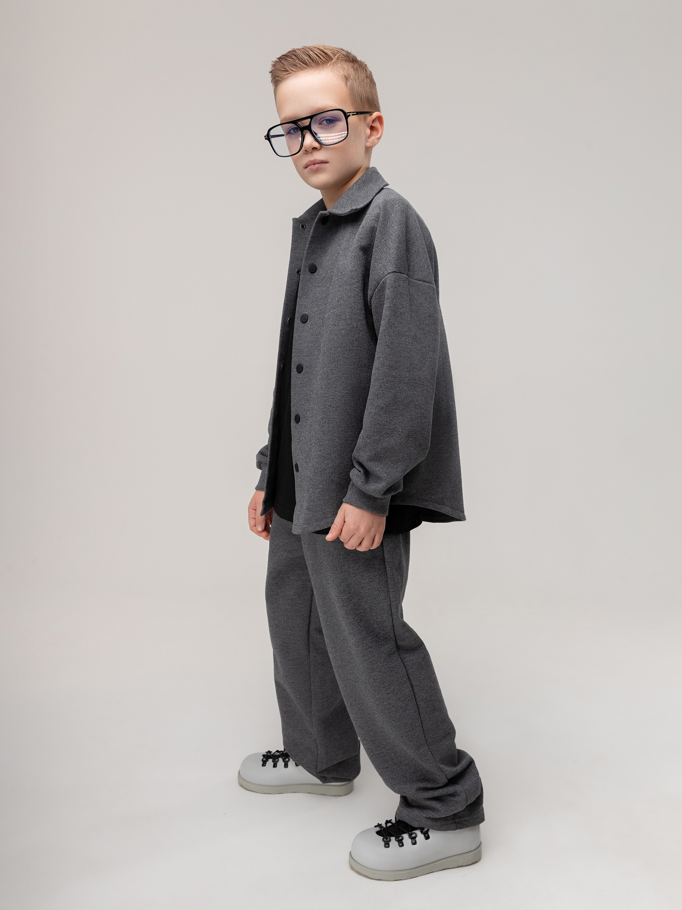 Костюм Bodo 11-661MU_темно-серый меланж - фото 4