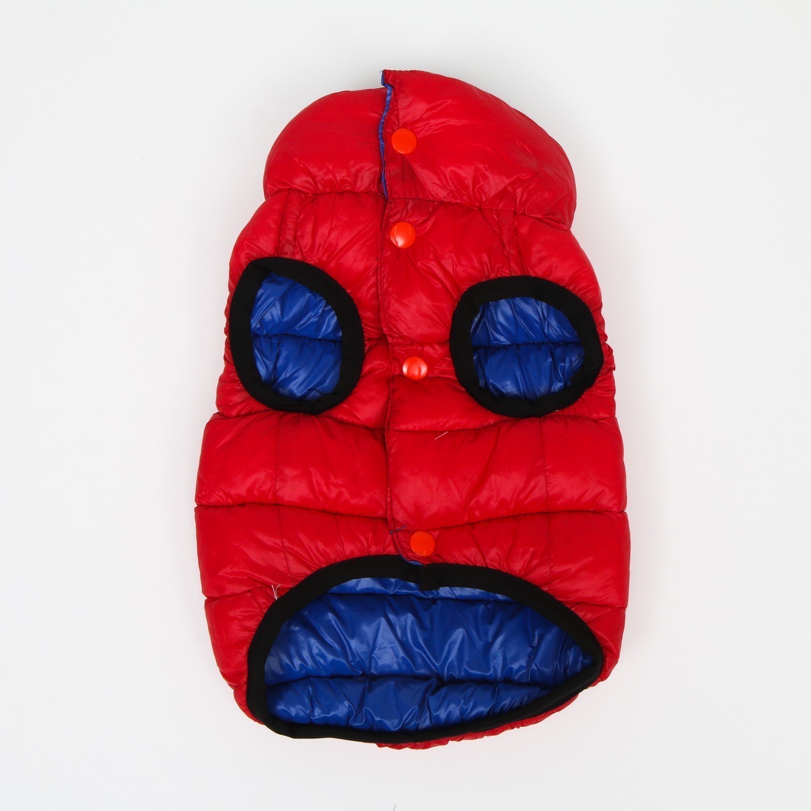 Куртка для собак Sima-Land двухсторонняя красная/синяя - фото 3