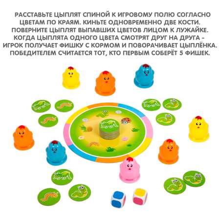 Настольная игра Bondibon детская Голодные Цыплята