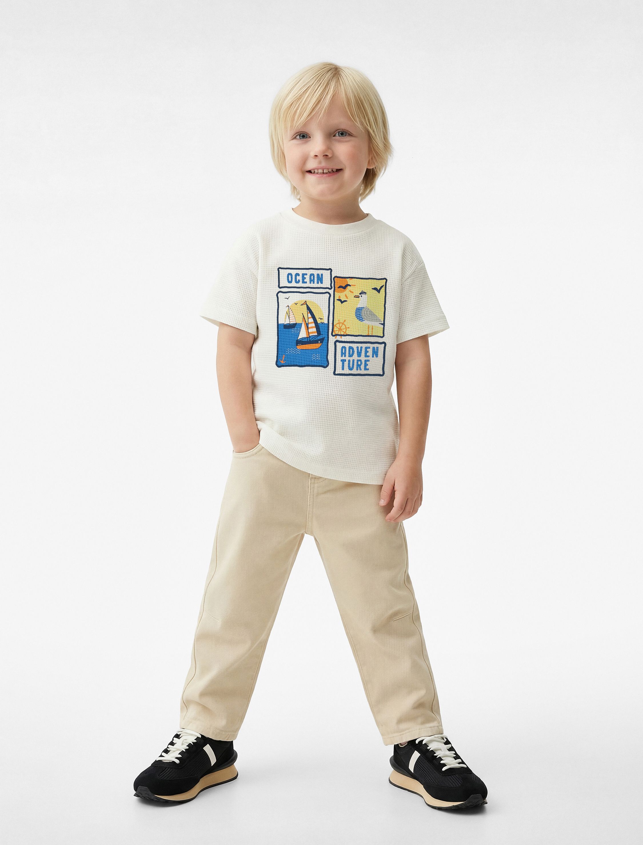 Футболка KOTON 6SMB10199TK010 - фото 1