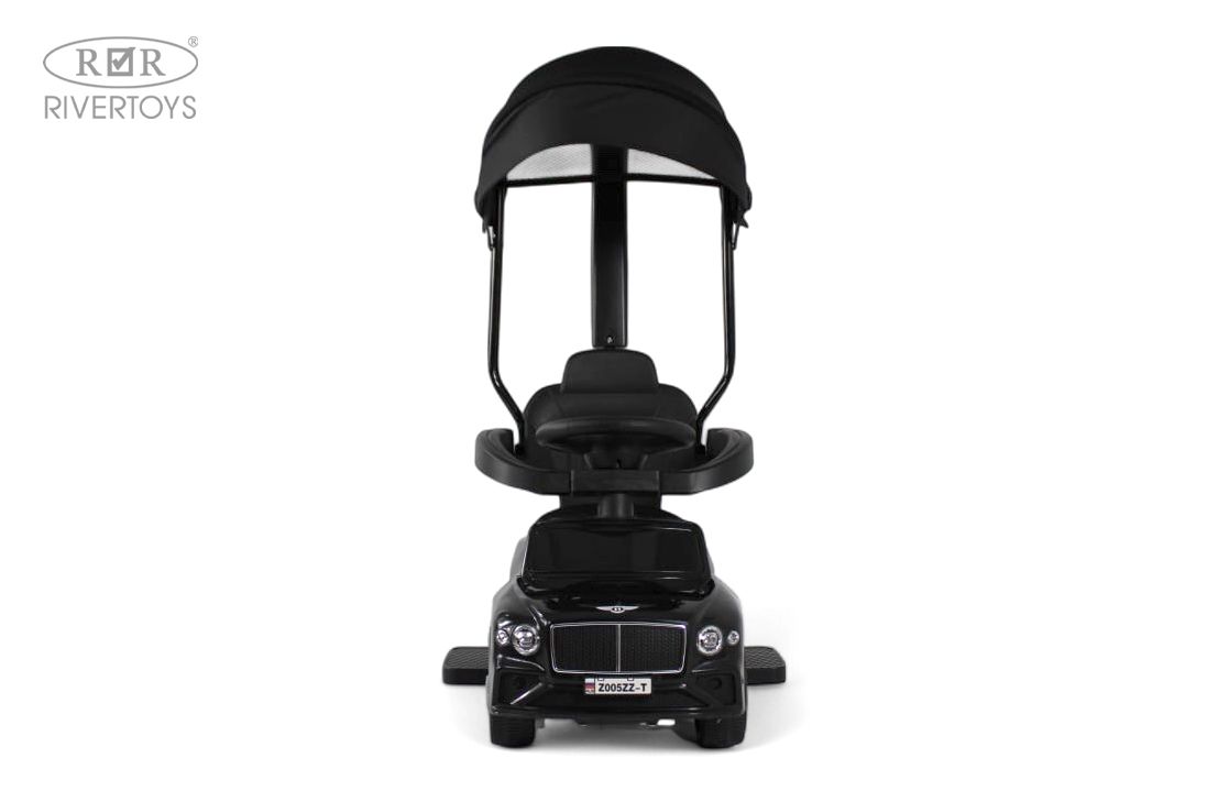 Каталка RIVERTOYS Z005ZZ-TP-BLACK черный - фото 4