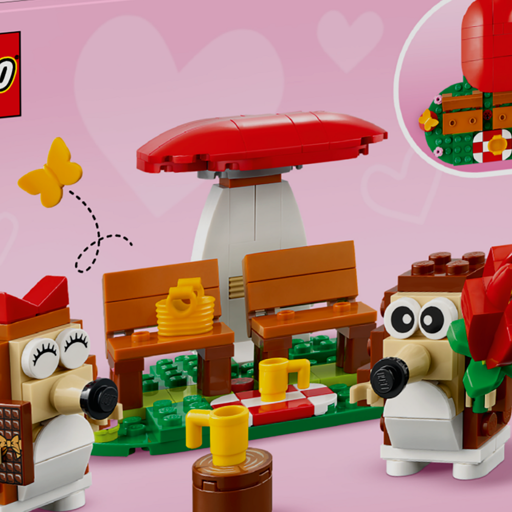 Конструктор LEGO Свидание на пикнике с ежиком 166 дет. - фото 3