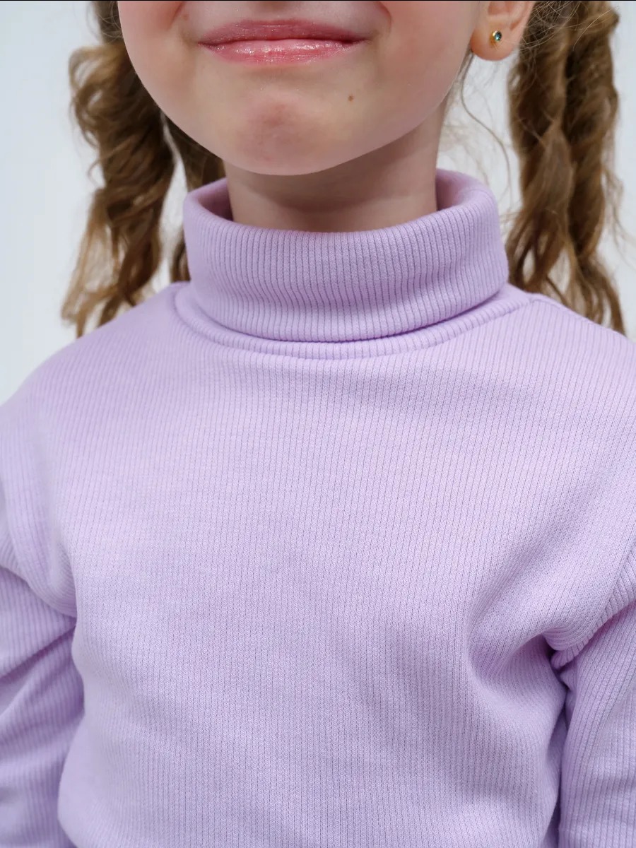 Водолазка TOTEMFOX 231КН2F/сиреневый меланж - фото 7