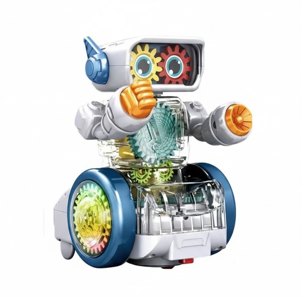 Робот LANSI WORLD интерактивный с шестерёнками - фото 1