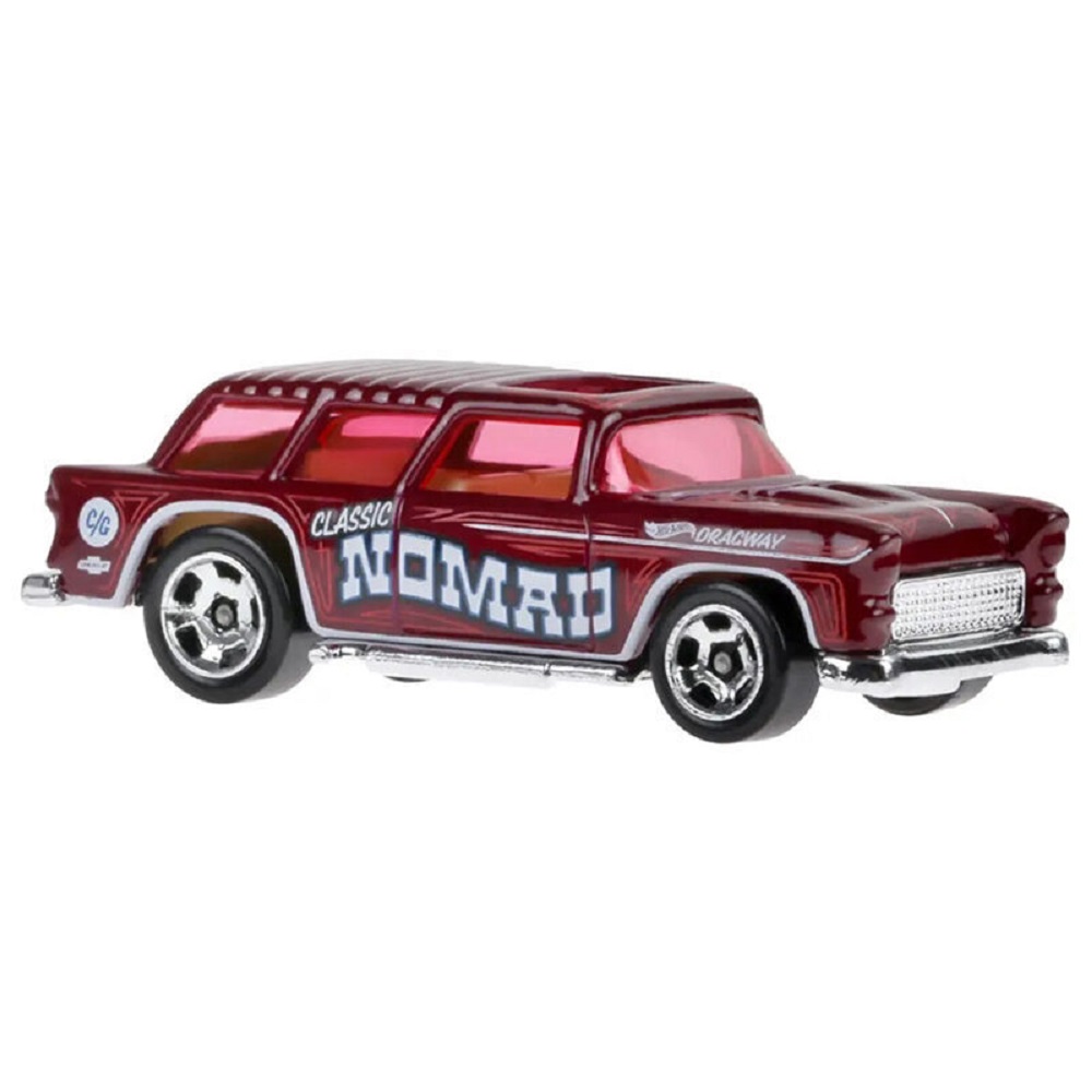 Автомобиль Hot Wheels Classic '55 Nomad 1:64 65143 - фото 1