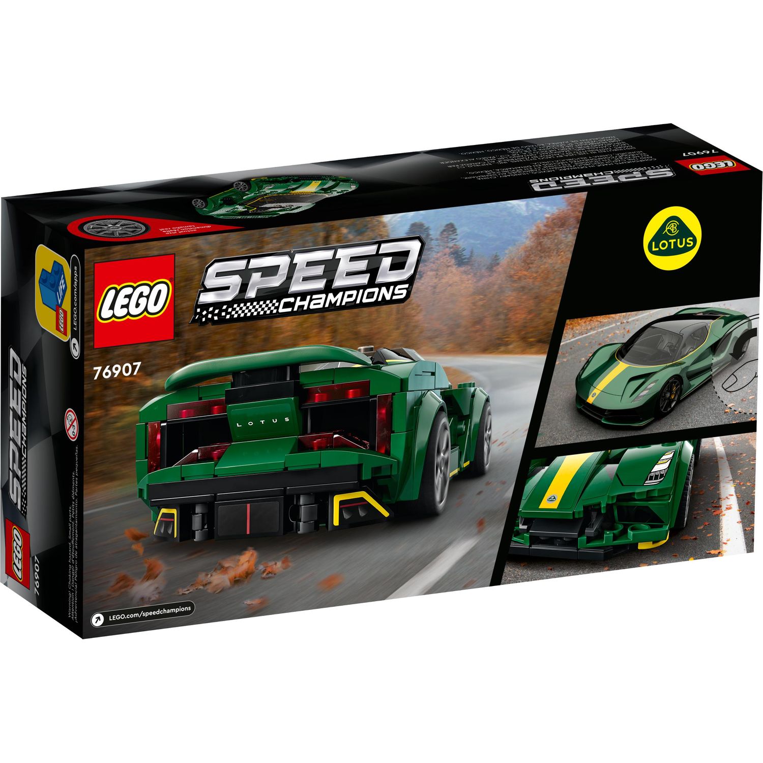 Конструктор LEGO Speed Champions Lotus Evija блочный - фото 6