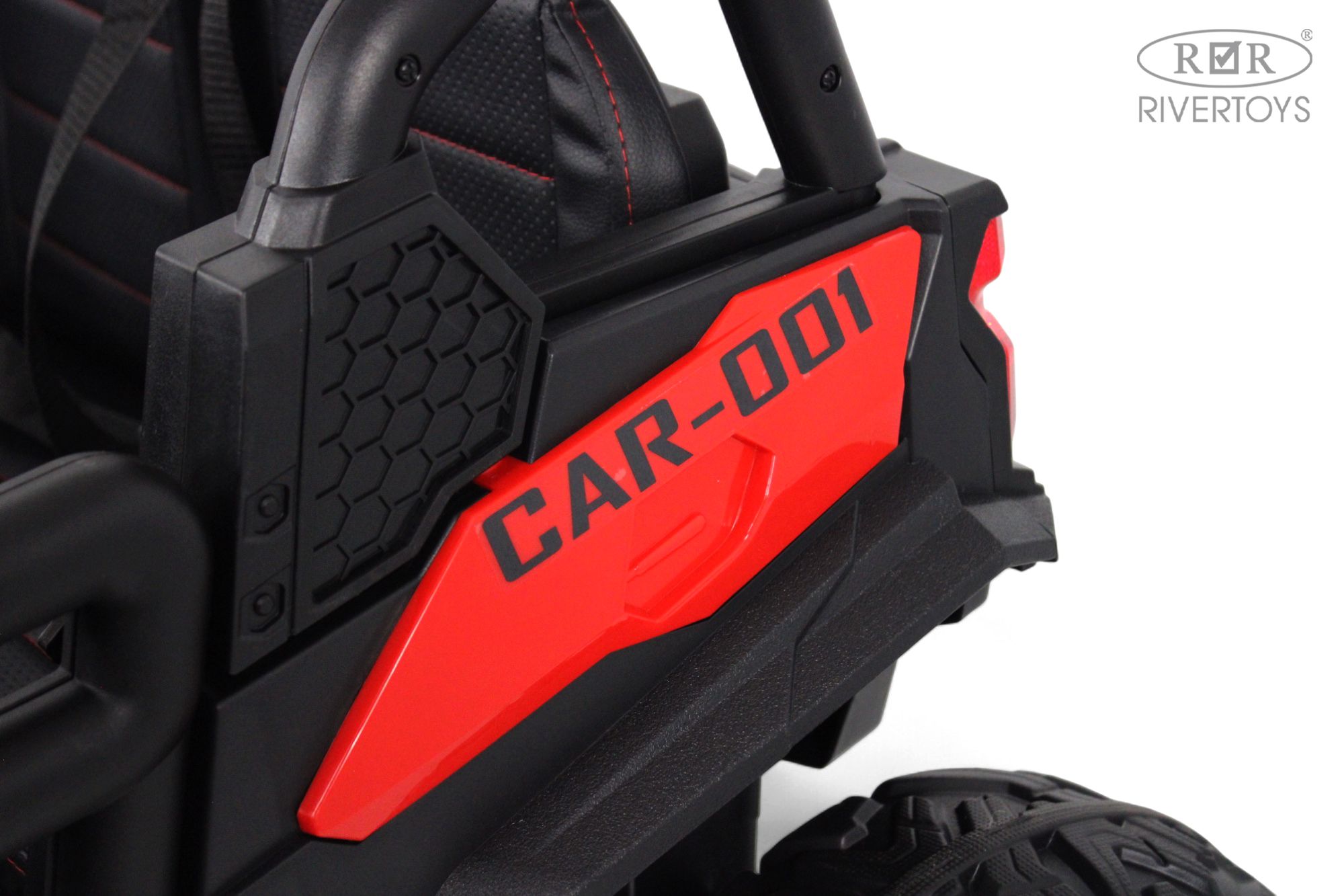 Электромобиль RIVERTOYS K555KK-BUGGY-RED С пультом ДУ - фото 16
