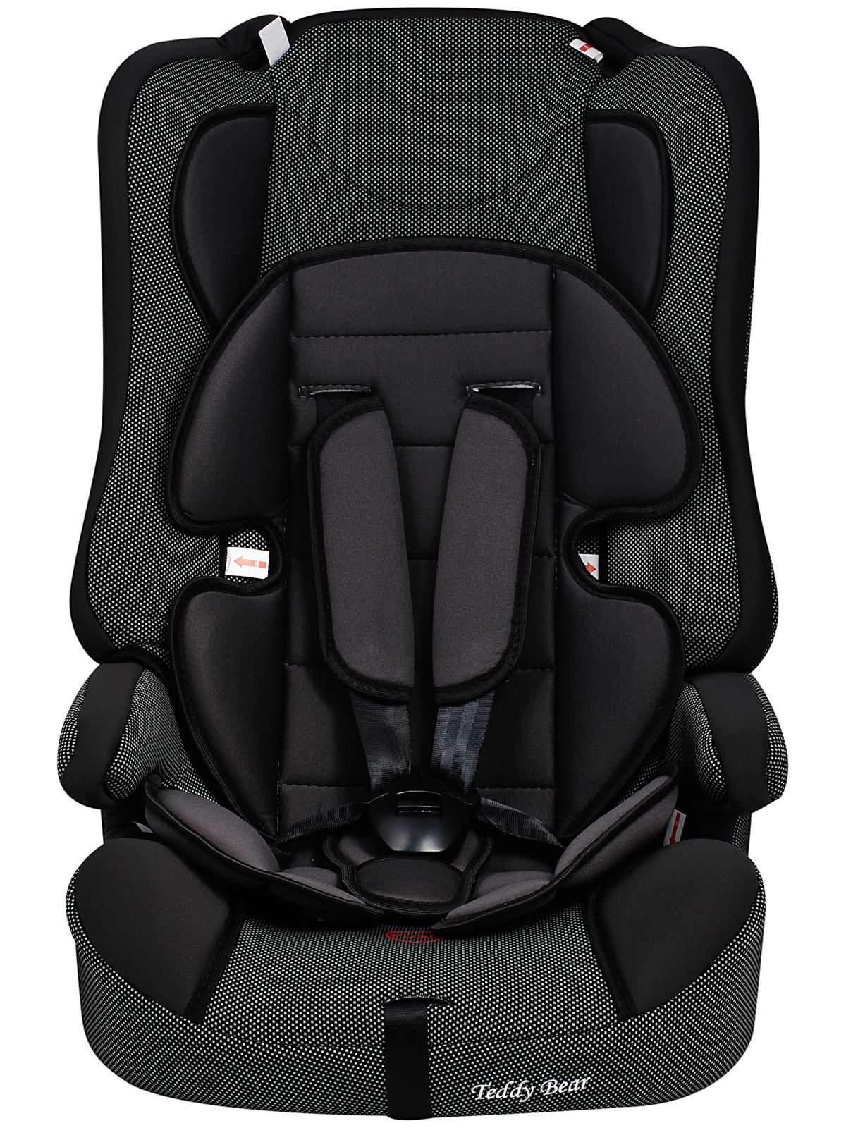 Автокресло Teddy Bear 513R/01 вкладыш серый-черный 1/2/3 (9-36 кг) - фото 1