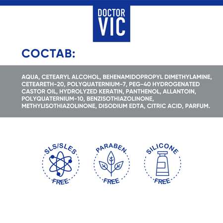 Бальзам-маска для котят и щенков Doctor VIC с кератином провитамином В5 200мл