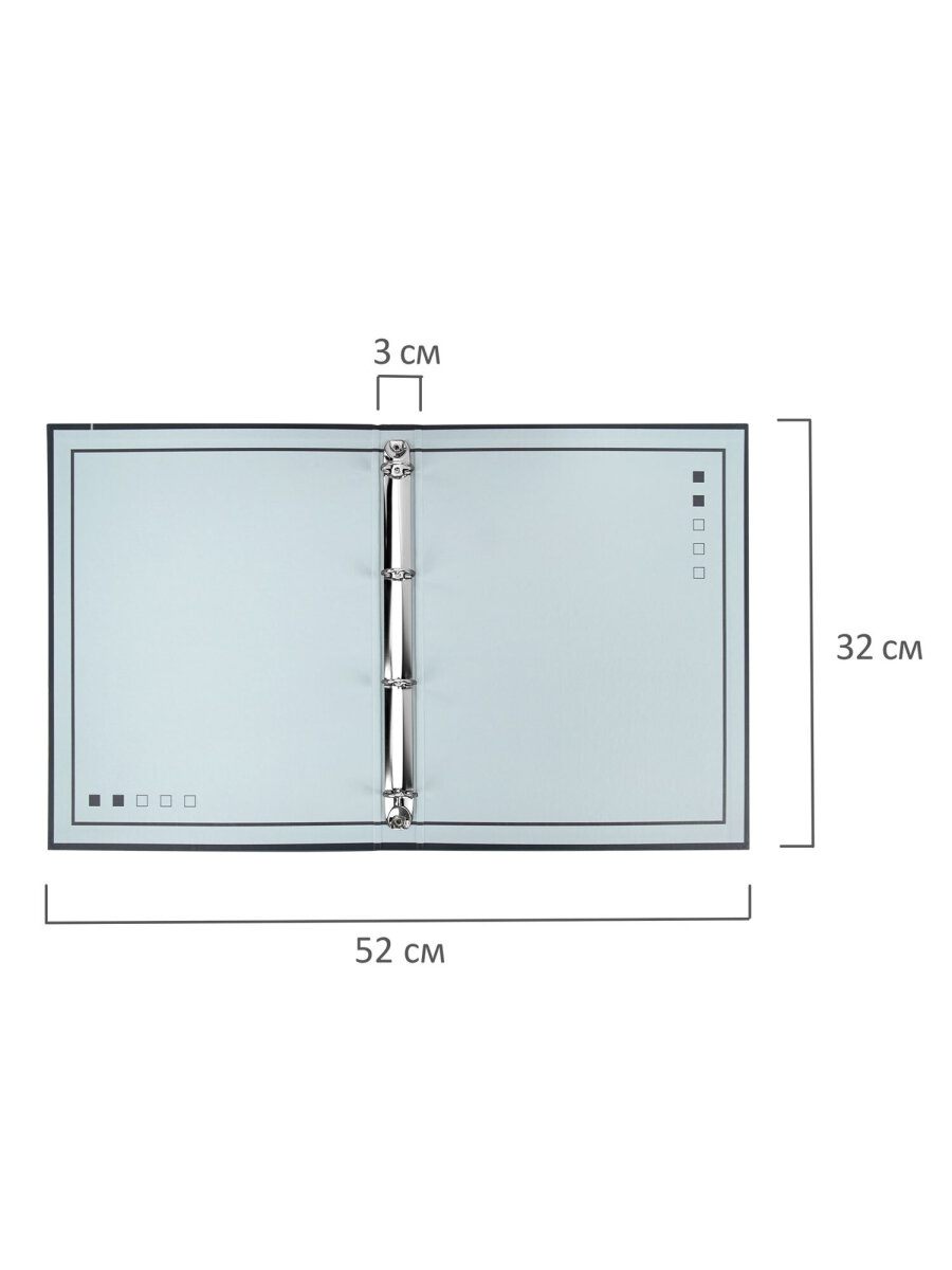 Портфолио школьника Brauberg папка А4 на кольцах 20 файлов для девочки и мальчика - фото 5