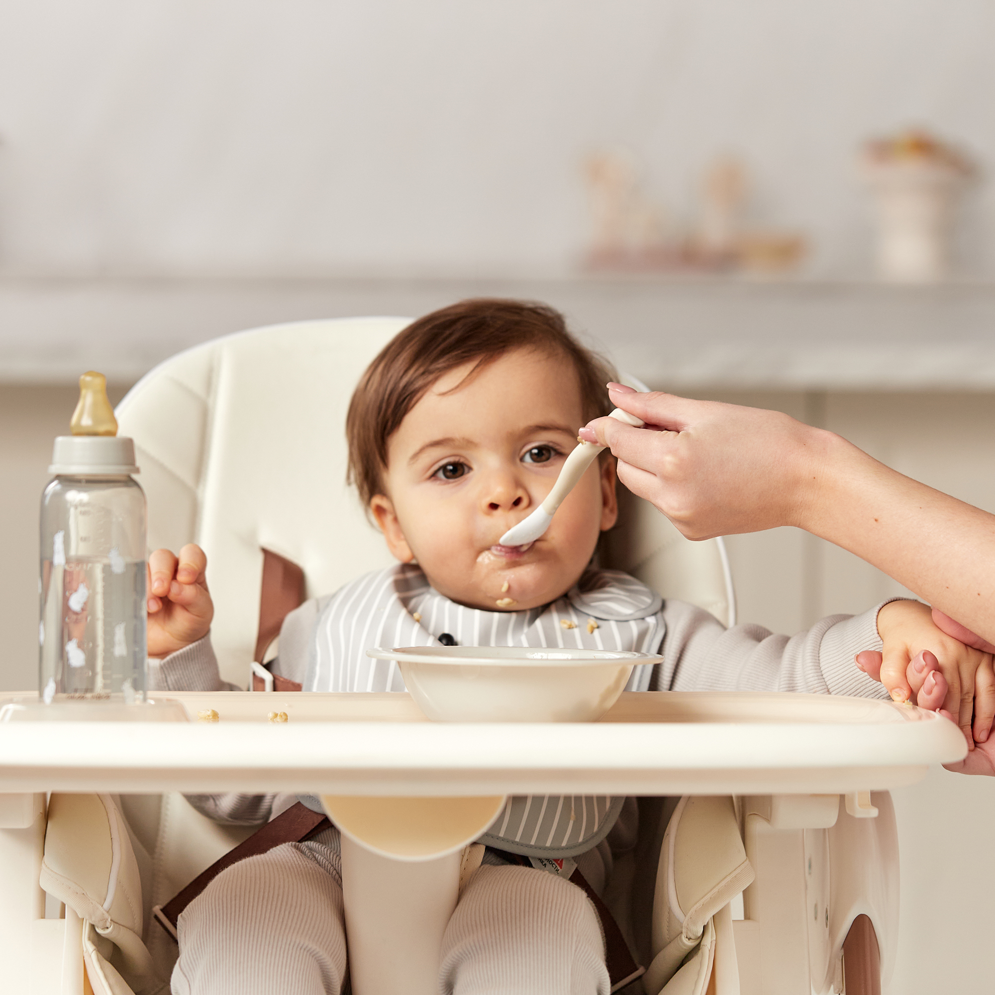 Нагрудник Happy Baby текстиль - фото 5