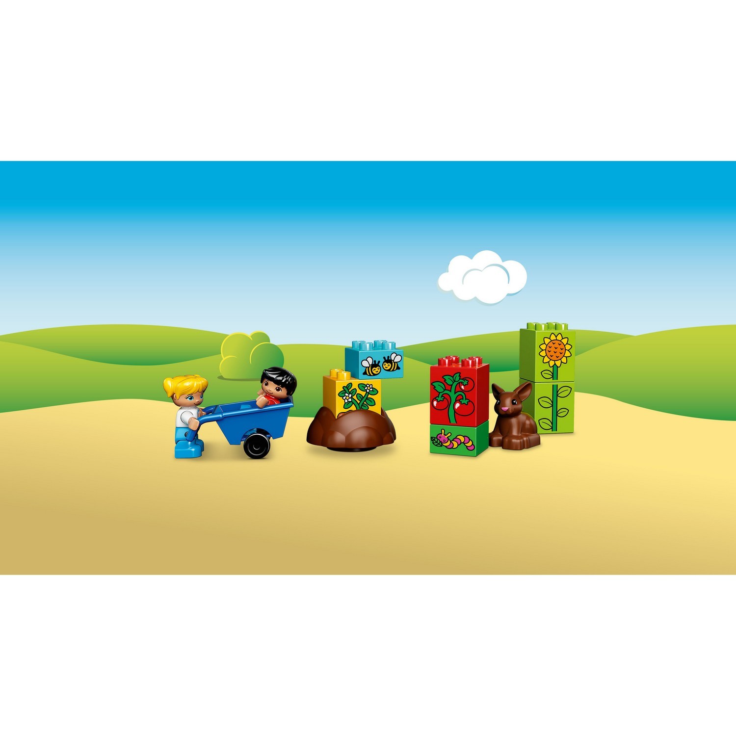 Конструктор LEGO DUPLO Мой первый сад блочный - фото 5