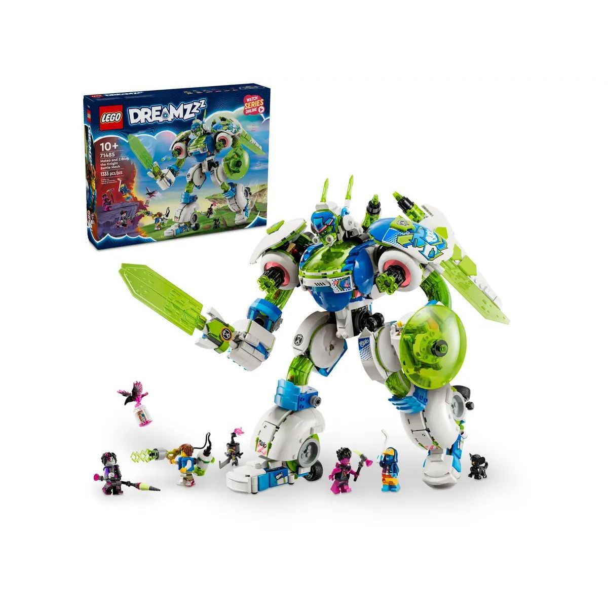 Конструктор LEGO DREAMZzz Матео и боевой робот-рыцарь блочный - фото 1