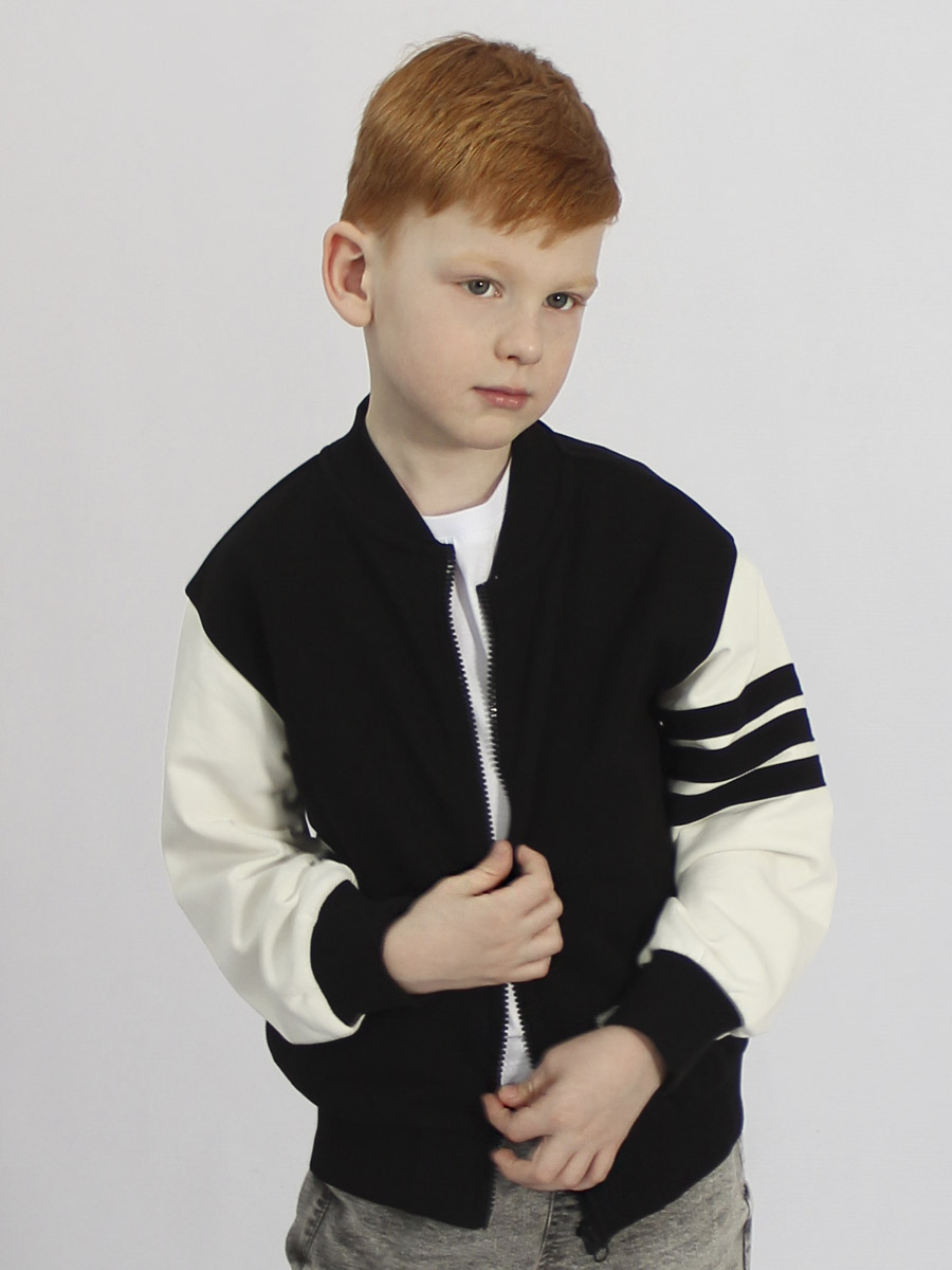 Бомбер STELLA MODA 15202 черный - фото 1