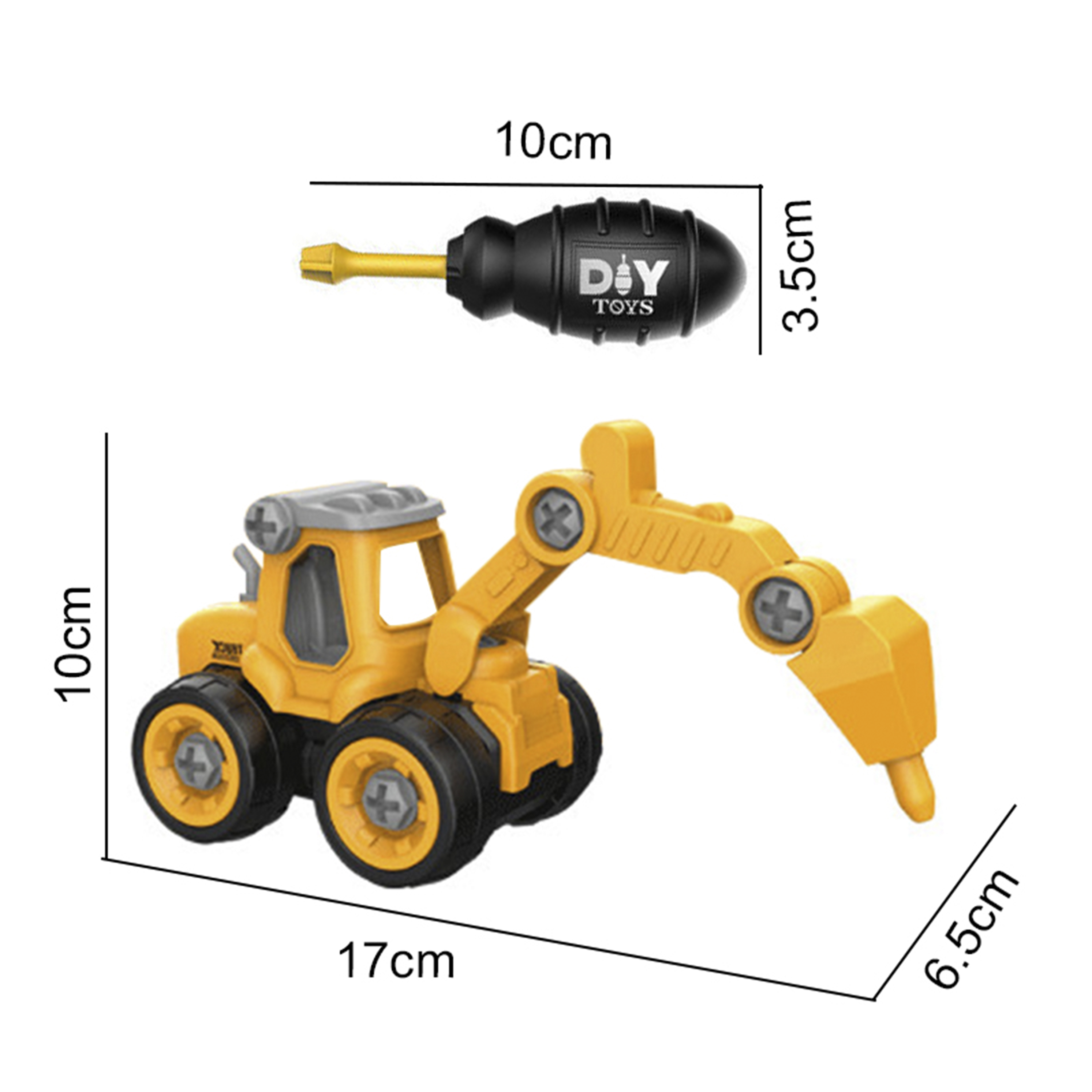 Конструктор SHARKTOYS Набор строительной техники мягкий - фото 7