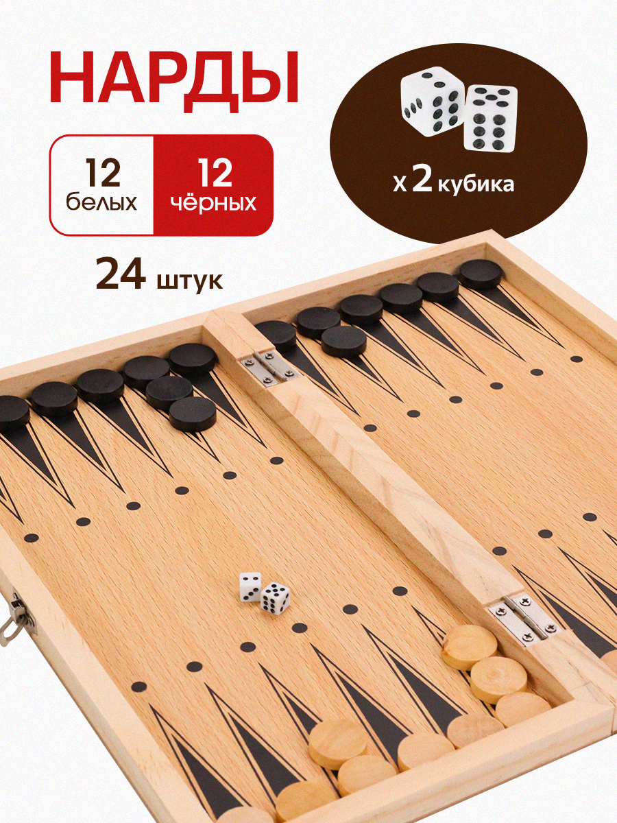 Настольная игра Рыжий кот Шашки Шахматы - фото 5