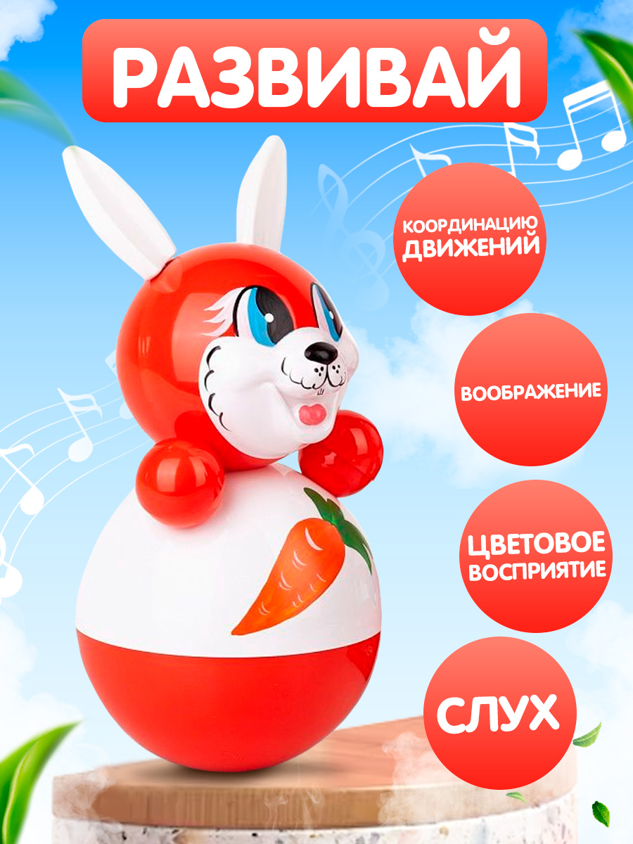 Игрушка Котовские неваляшки неваляшка - фото 1