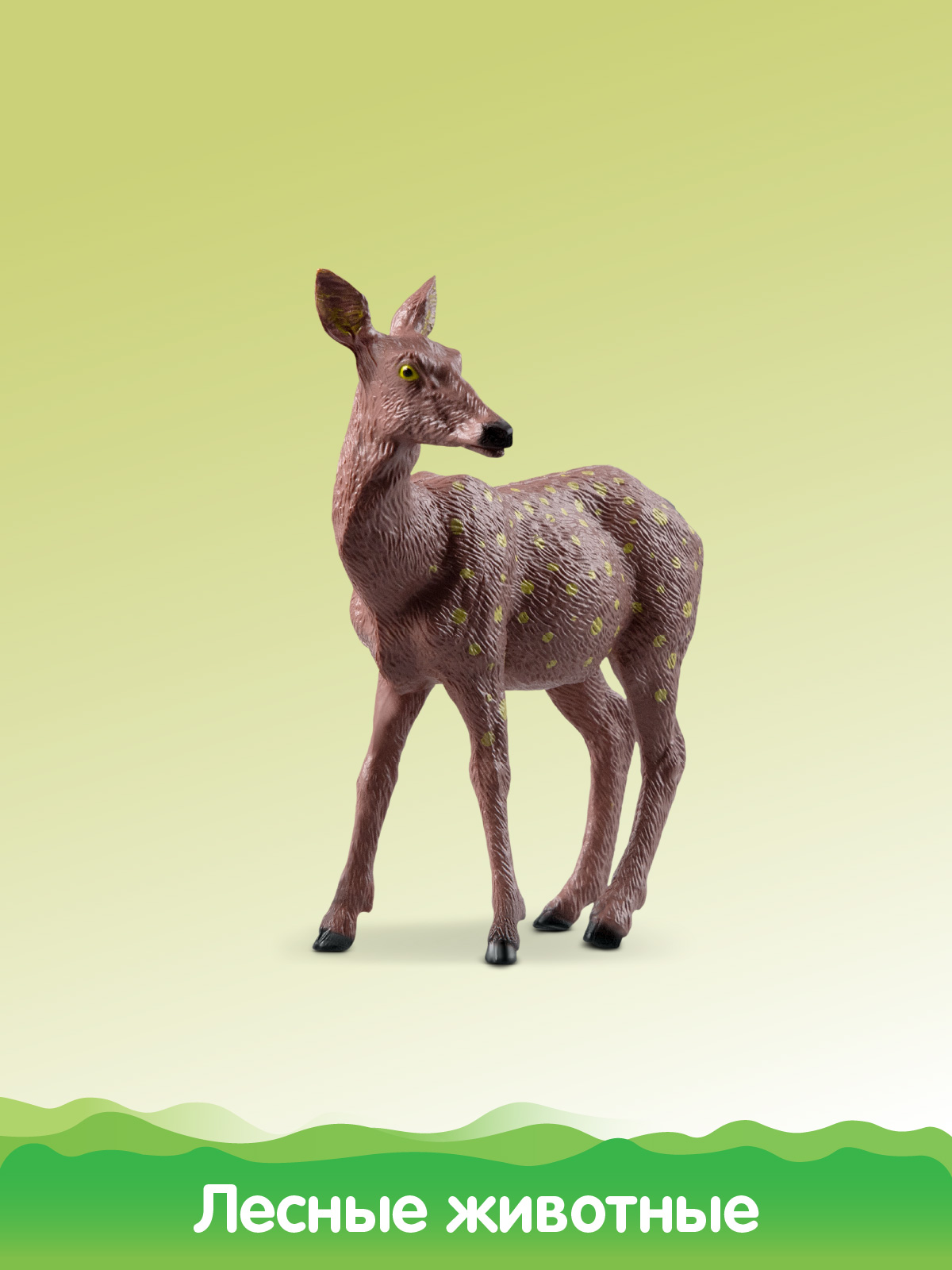 Игровой набор DARWIN Дикие животные Жители леса 4шт - фото 8