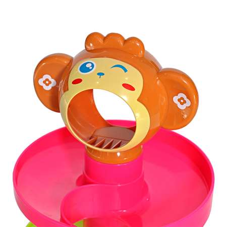 Игрушка EVERFLO пирамидка Обезьянка