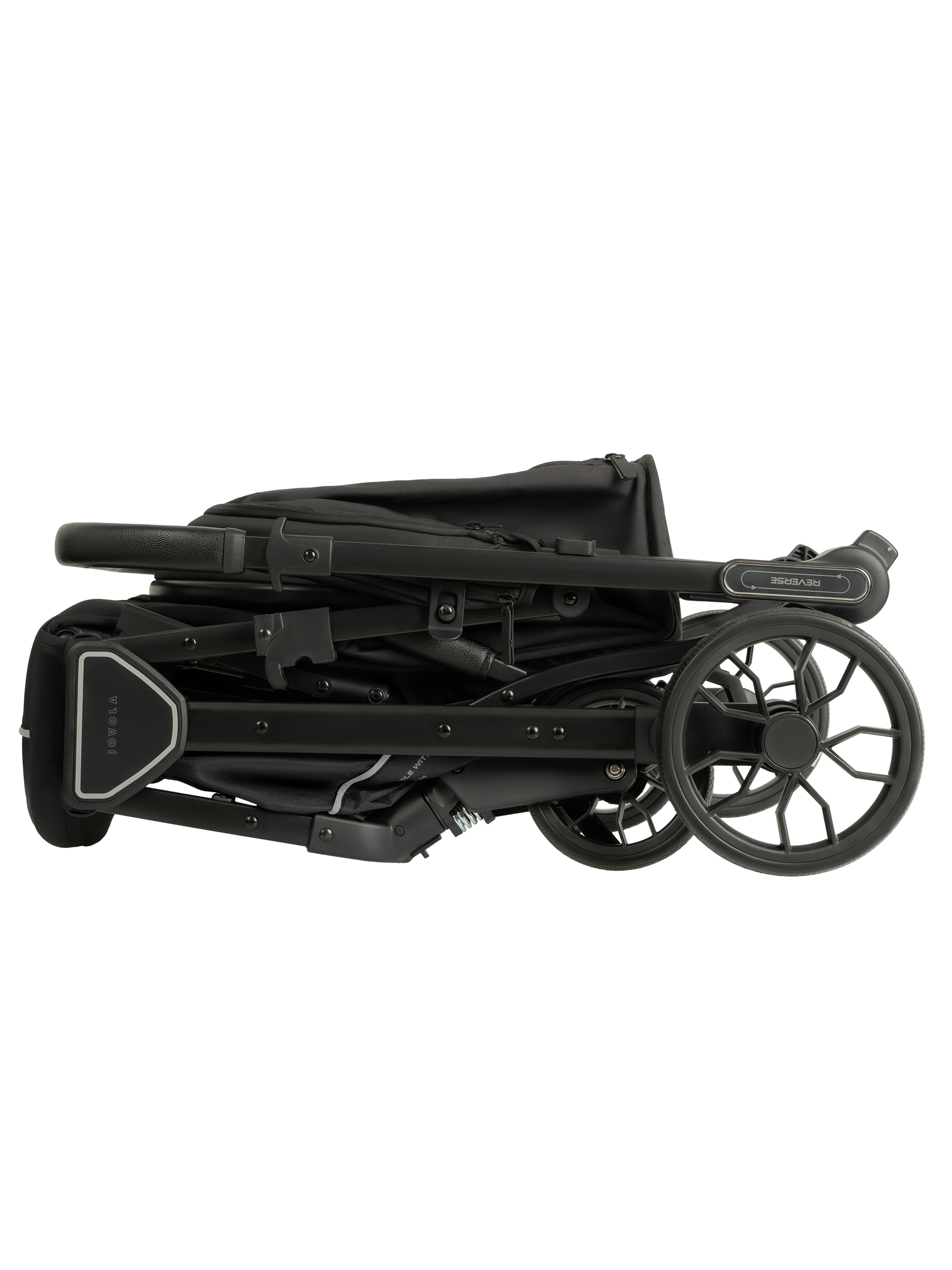 Коляска прогулочная JOVOLA Storm черный - фото 45