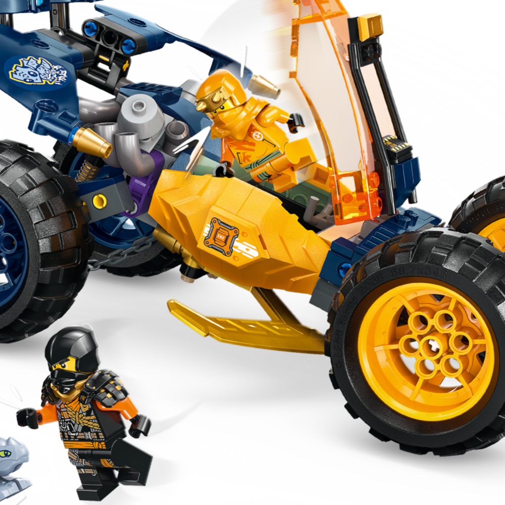 Конструктор LEGO NINJAGO Внедорожный багги Арина Ниндзя 659 дет. - фото 3