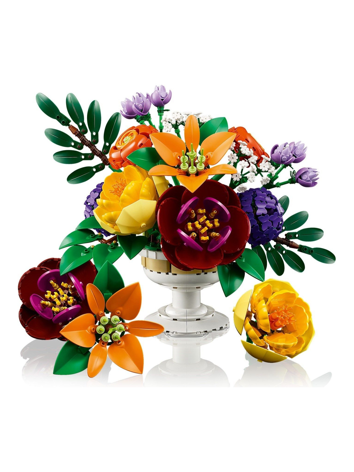 Конструктор LEGO Botanicals Цветочная композиция 1161 дет. - фото 5