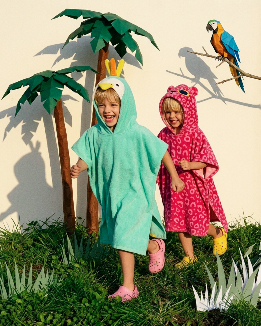 Пончо пляжное FUTURINO Home S26FM5-03JYbd-JJ - фото 7