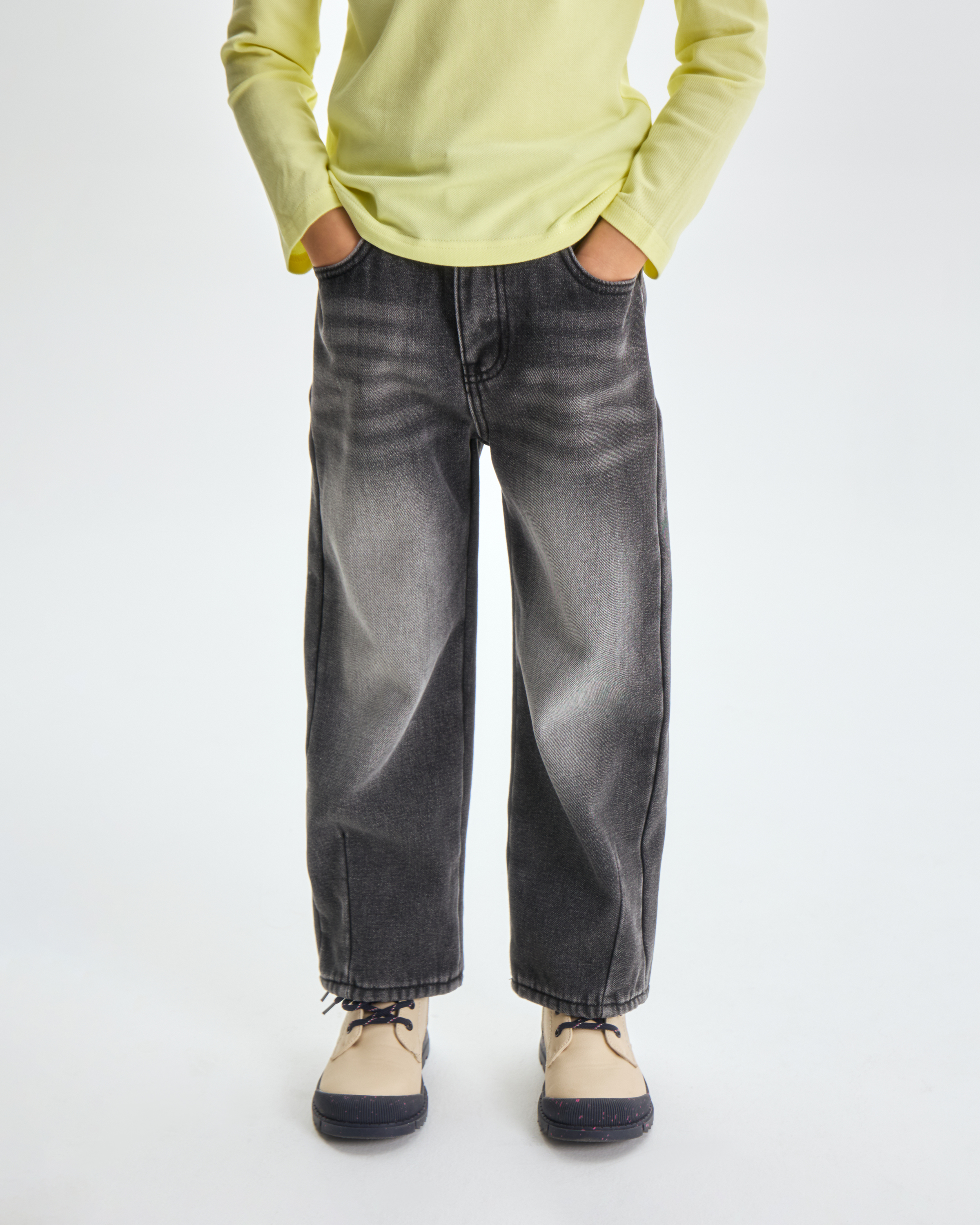 Утеплённые джинсы Futurino Fashion W25FF-2GD10kg-DG - фото 6