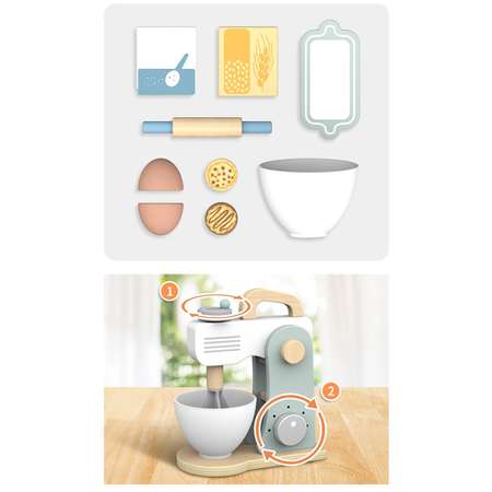Игрушка Tooky Toy миксер, продукты