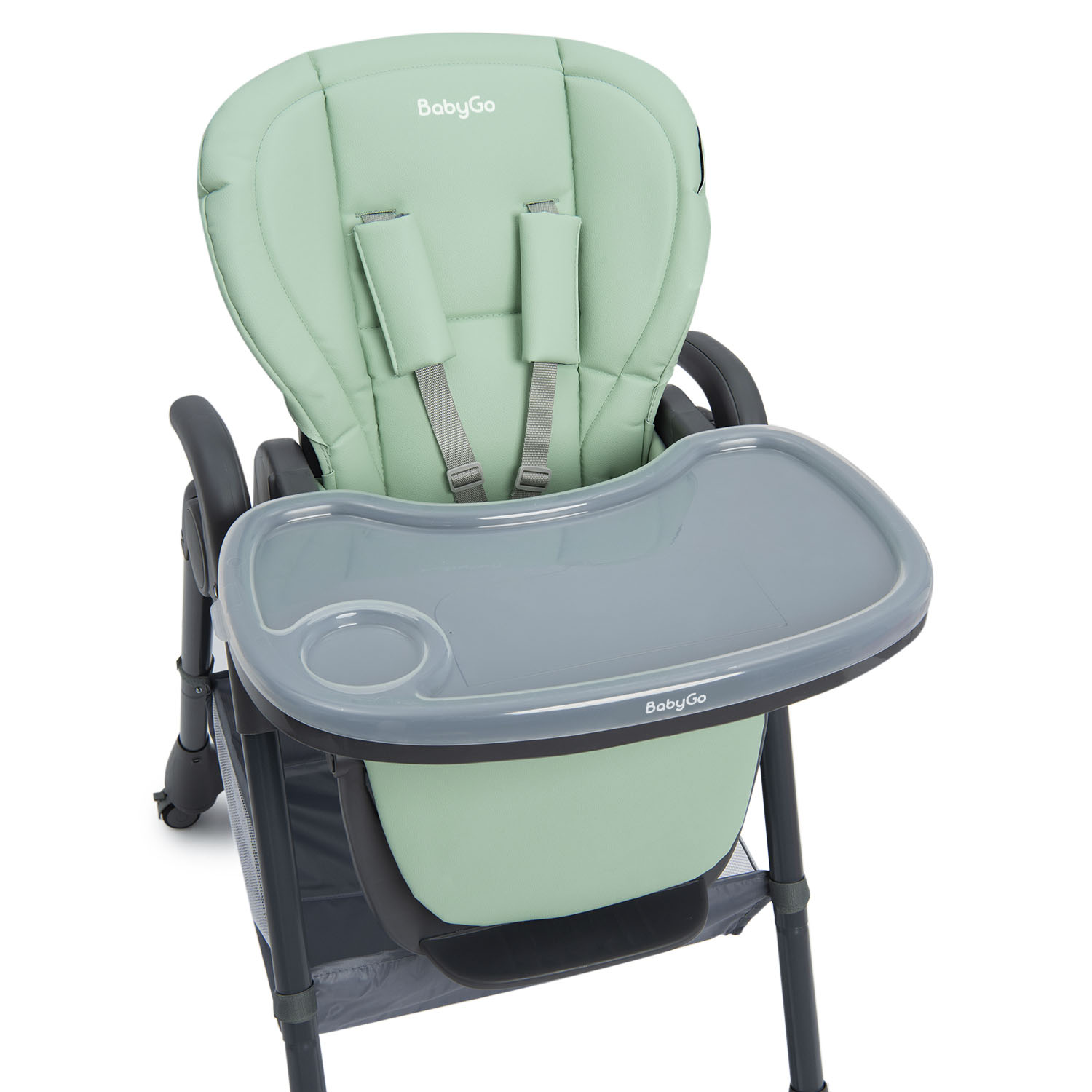 Стульчик для кормления BabyGo Sweet Meals Mint зеленый - фото 30