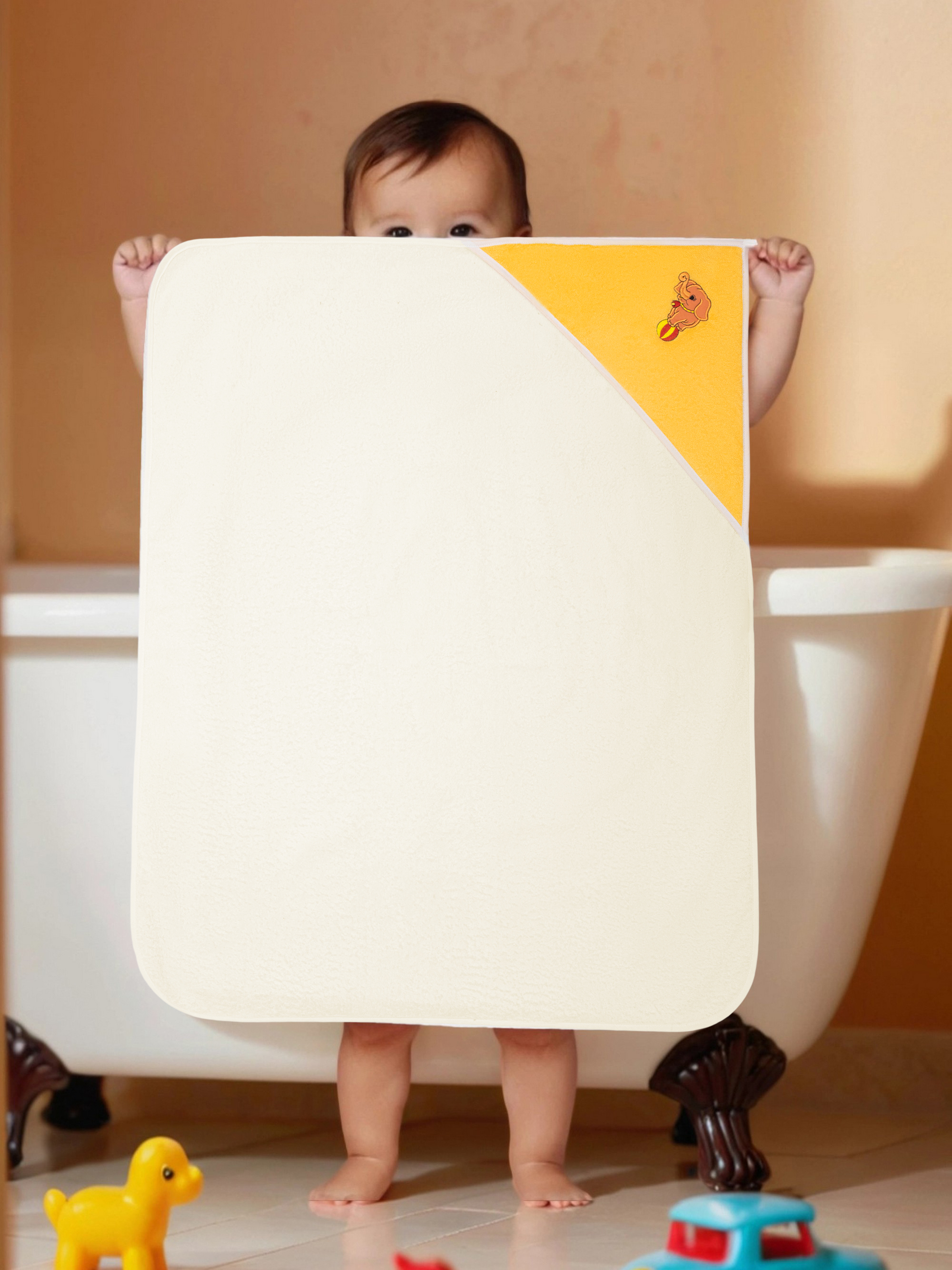 Полотенце уголок Wellness Малыш-01/35_СМ 80 x 100 см 1 шт. - фото 2