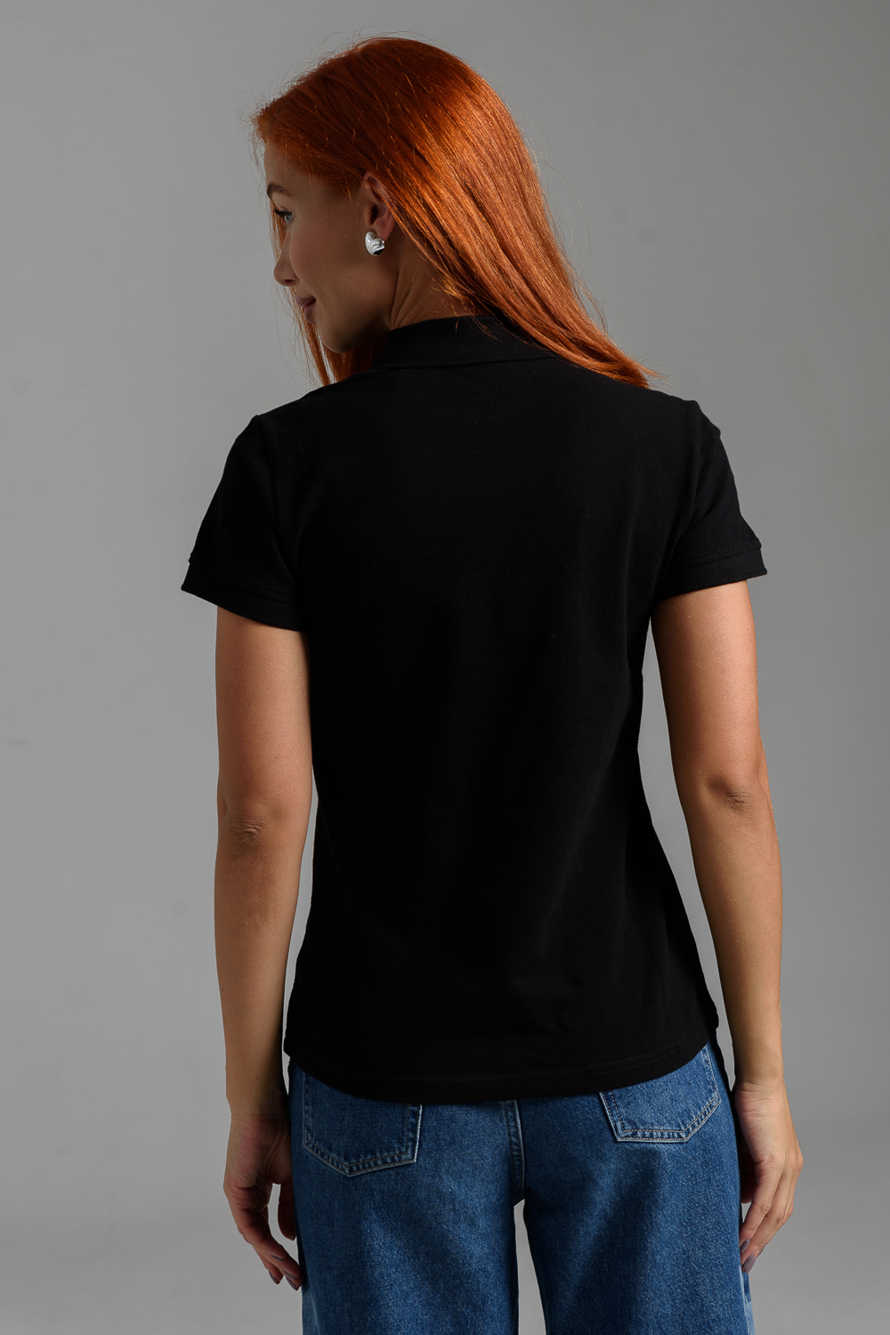 Футболка Натали Суслова 8524 черный+рука с сердцем - фото 5