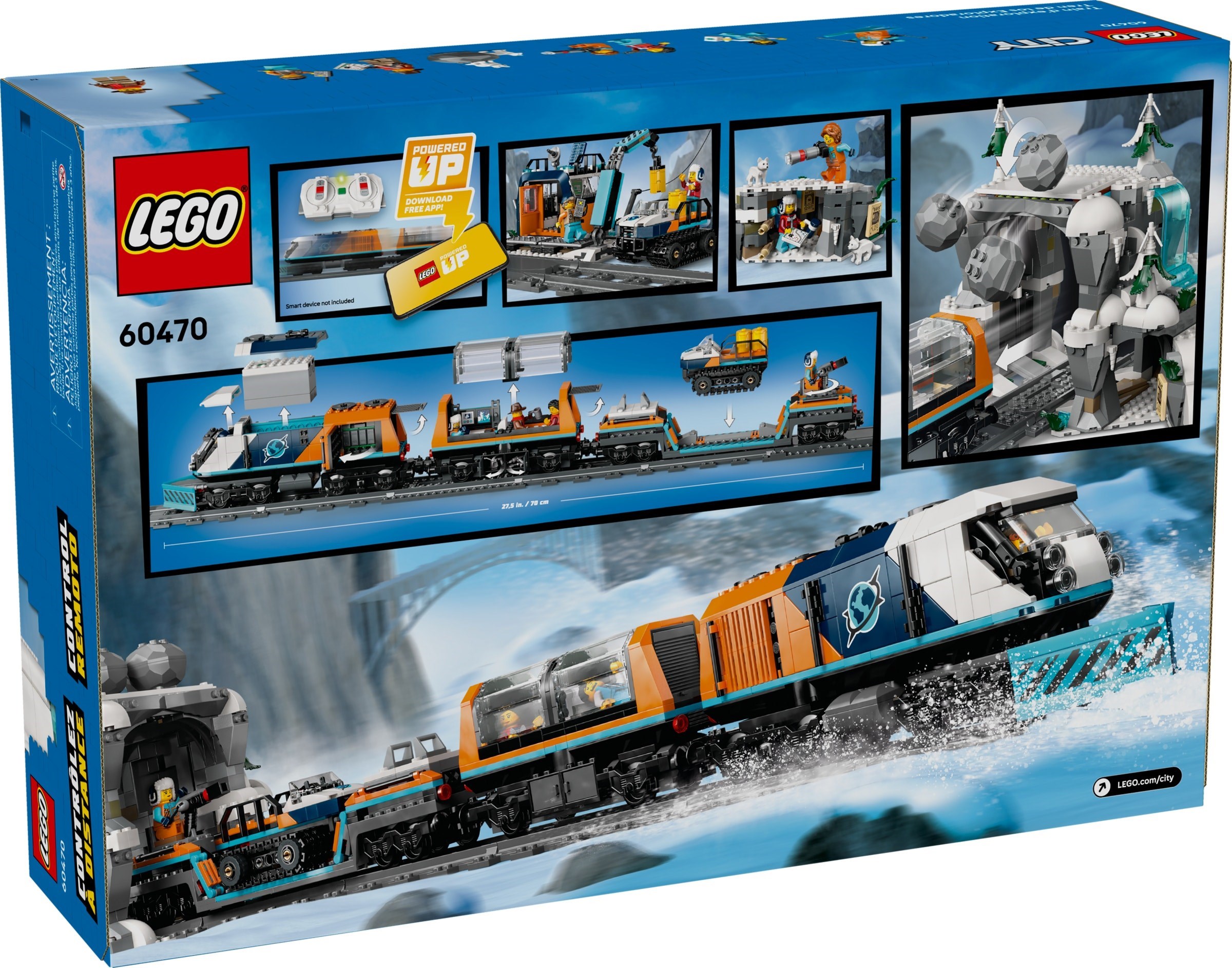 Конструктор LEGO City 60470 1517 дет. - фото 1