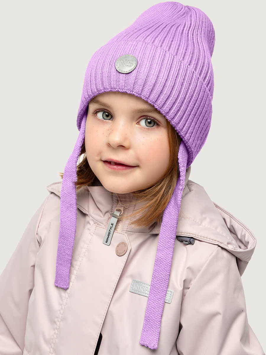 Шапка NIKASTYLE 11м21226 лаванда - фото 1