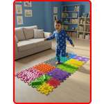 Коврик-пазл SPORTO.ONE Ассорти 75 x 75 см 16 шт.