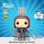 Фигурка Funko Star Wars The Mandalorian Bo-Katan Kryze on Throne