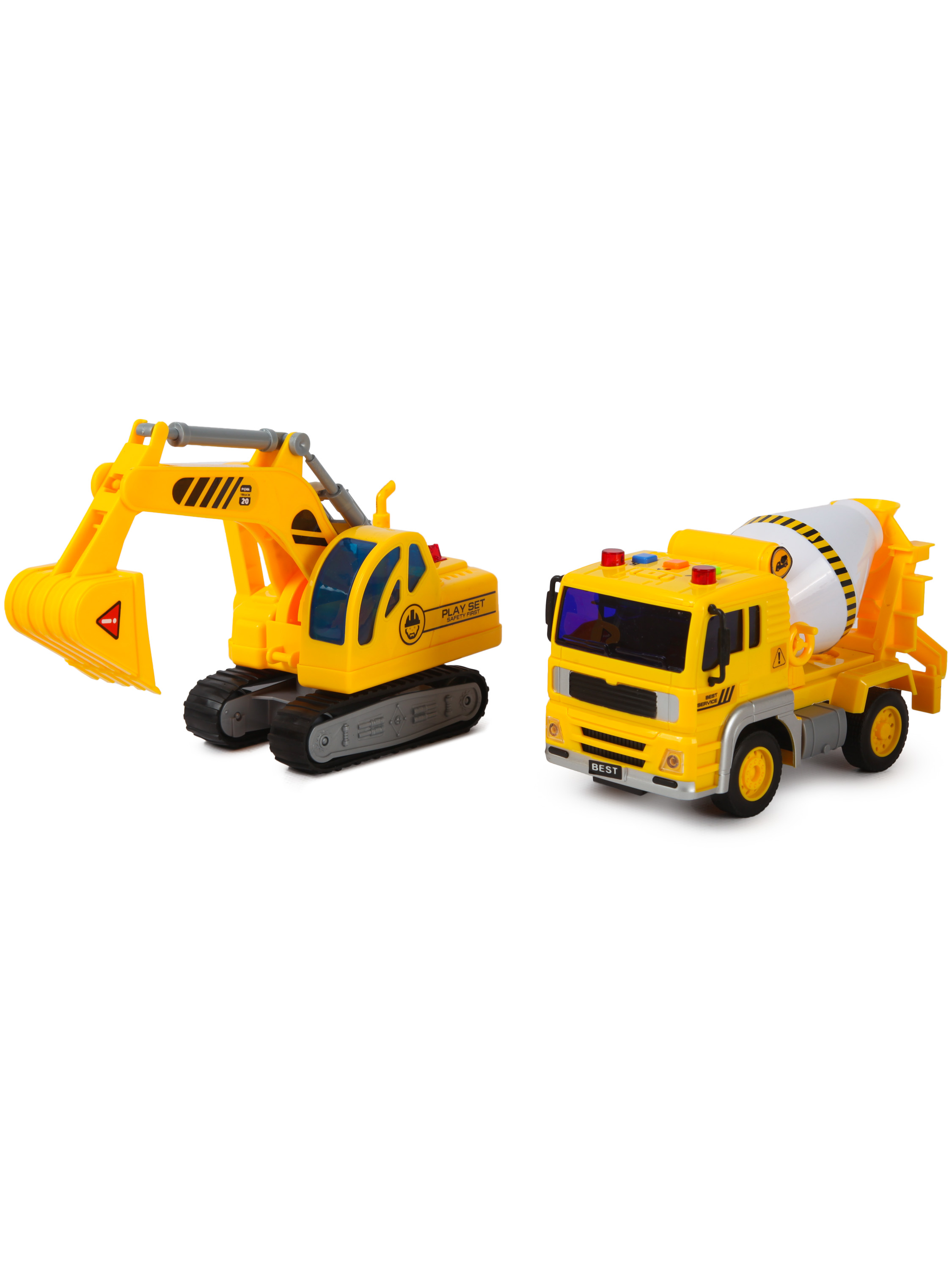 Грузовик Mobicaro Строительная техника 1:20 FCJ1205989 - фото 10